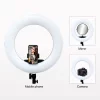 Professional Ring Light 45cm Video Lamp Selfie for Beauty Salon Tattoo Ring Lamp Yidoblo FD480 18inch Studio Light for Vlog Live – Bild 2