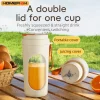12 Blades Electric Portable Blender 350ML Juicer Fruit Mixers USB Rechargeable Smoothie Juicer Cup Squeezer Juice Maker – Bild 4