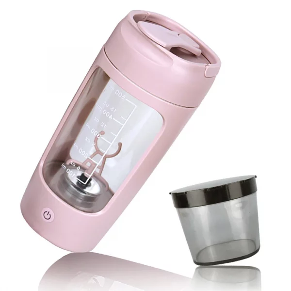 USB Electric Protein Shaker Bottle Portable 1200mAh Rechargeable Blender Cup Multipurpose 650ml Mixing Cups for Fitness Workout – Bild 18