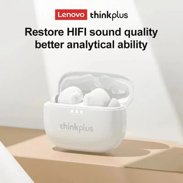 Choice Lenovo LP3 Pro TWS Earphones Wireless Bluetooth 5.2 Earbuds HIFI Sound Noise Reduction HD Call Low Latency Headphones – Bild 3