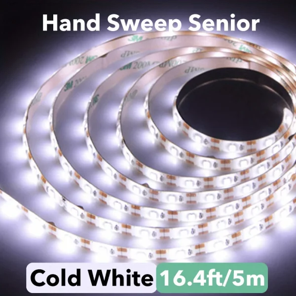 5V 2835 LED Strip Light Touch Sensor Switch Dimmable USB Flexible LED Tape Ribbon Light For Mirror Cabinet Stair Decor Lighting – Bild 11