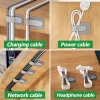 Reusable Cable Ties Fastening Wire Organizer Cord Rope Holder Self Adhesive Adjustable Cord Organizer Straps Desk Management – Bild 3