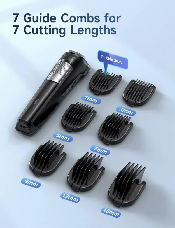 Beard Trimmer Hair Clipper for Men, 13 Piece Men’s Grooming Kit with Cordless Rechargeable Hair & Nose Trimmer Electric Shaver – Bild 13