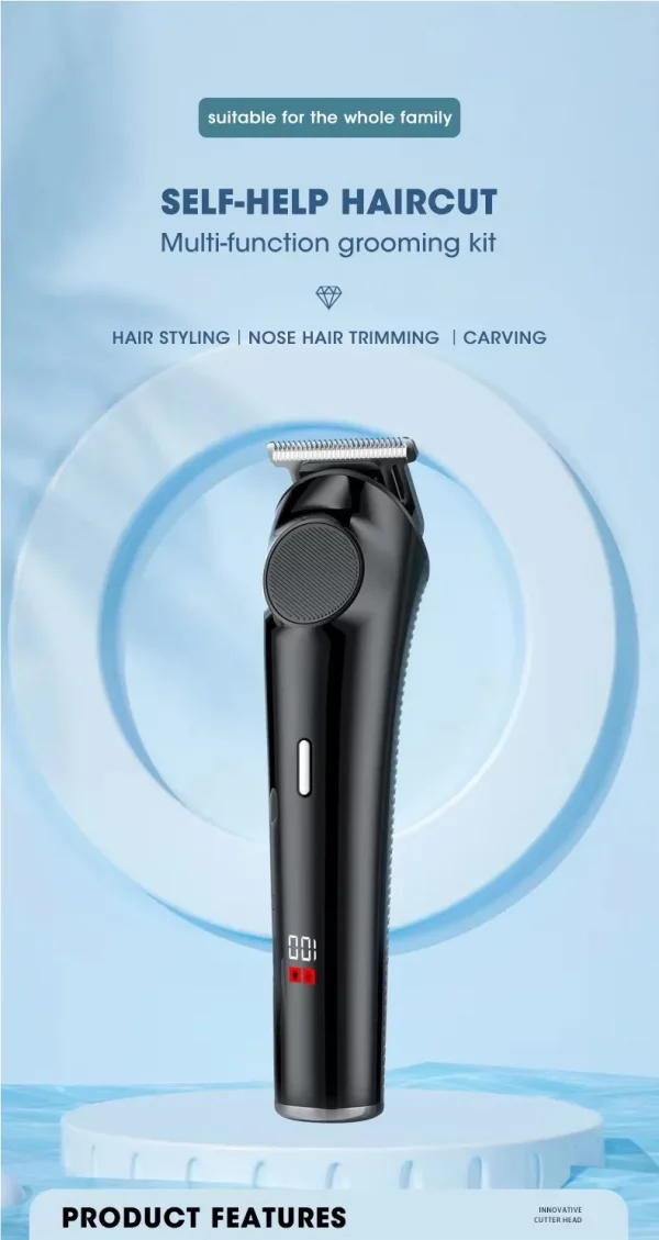 Xiaomi Youpin New Men's MultiFunction Grooming Kit Pro Electric Hair Clipper 5-in-1 Shaver Nose Hair Trimmer Set Trimmer – Bild 12