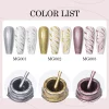 3pc Glitter Liner Nail Gel Polish Set Silver Gold DIY Nail Art Semi Permanent Painting Gel Kit Long Lasting Soak Off UV Vanrish – Bild 5