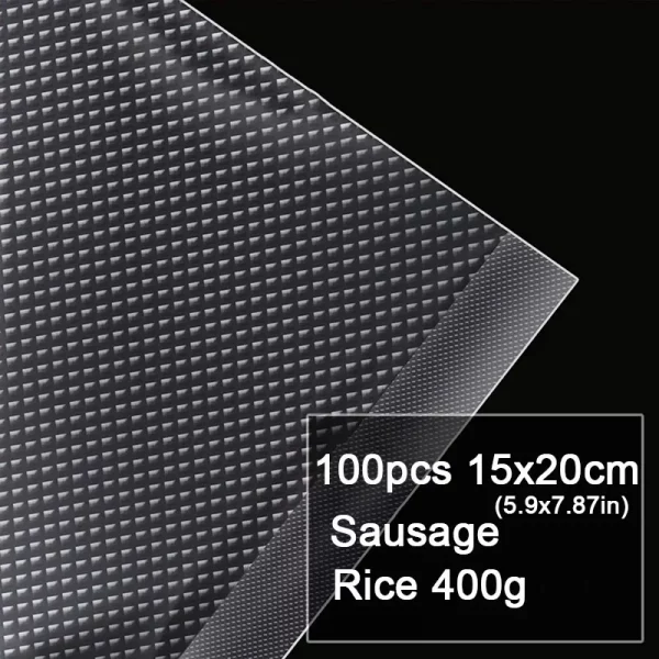 100pcs Food Vacuum Sealer Bags for Sous Vide Food Saver Kitchen Storage Bag BPA-Free Vacuum Packaging Bags Kitchen Tool – Bild 12