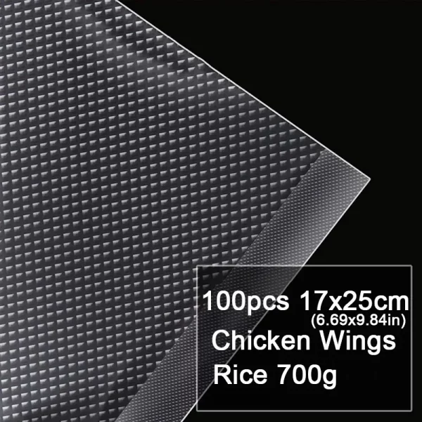 100pcs Food Vacuum Sealer Bags for Sous Vide Food Saver Kitchen Storage Bag BPA-Free Vacuum Packaging Bags Kitchen Tool – Bild 10