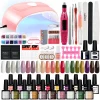 Nail Set Gel Nail Polish Set with UV LED Lamp Dryer Semi Permanent Gel Varnish Set Professional Nail Art Tools Kit Manicure Set – Bild 15