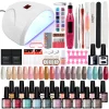 Nail Set Gel Nail Polish Set with UV LED Lamp Dryer Semi Permanent Gel Varnish Set Professional Nail Art Tools Kit Manicure Set – Bild 21