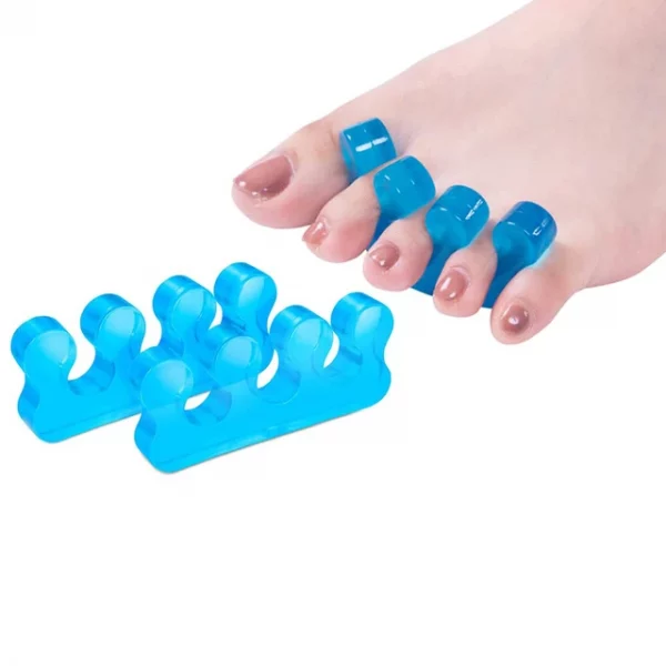 1Pair Toe Separators for Nail Polish Toe Separator Pedicure Kit Soft Silicone Toe Spacers for Foot Care – Bild 8