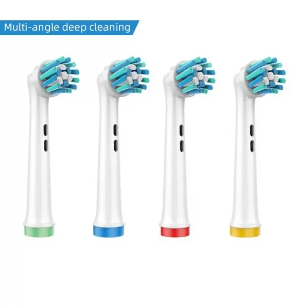 4PCS Dupont Bristle Electric Toothbrush Heads Whiten Teeth/Daily Clean/Precison Cleaning/Soft Care Teeth Function For Oral B – Bild 19