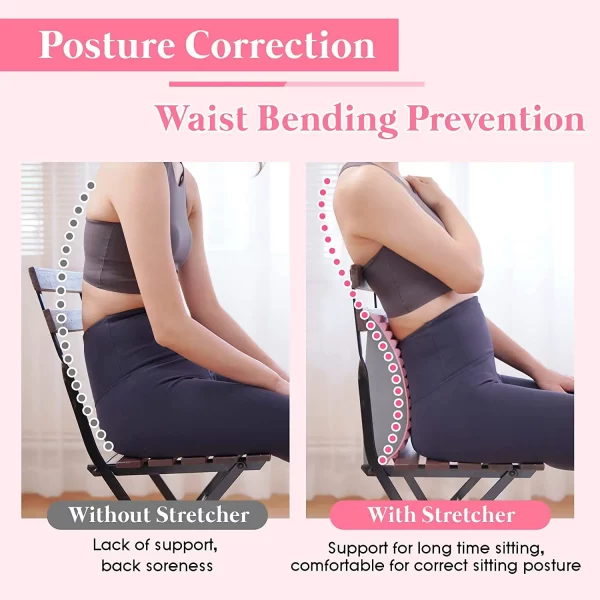 Lower Back Pain Relief Treatment Stretcher Back Stretcher Pillow Chronic Lumbar Support Herniated Disc Posture Corrector Pillow – Bild 3