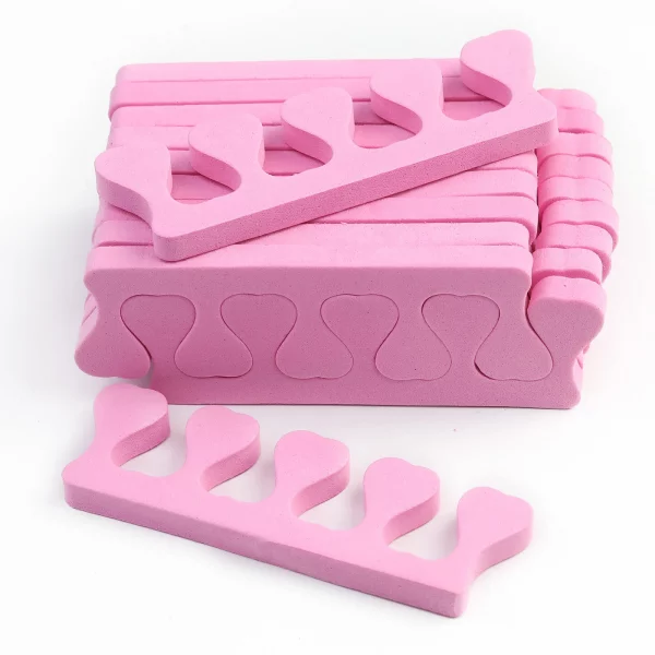 200pcs/Pack Nail Art Toe Separators Fingers Foots Sponge Soft UV Gel Polish Beauty Tools Manicure Pedicure Pack Nail Kits – Bild 3