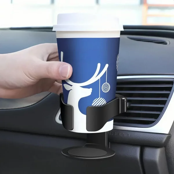 Car Vent Cup Holder Phone Ashtray Support Rack Automotive Universal Air Vent Outlet Can Holder Bottle Drink Stand Organizer – Bild 4