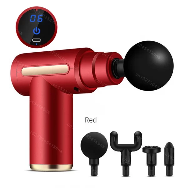 Mini Fascia Gun Wireless Massage Gun Muscle Relaxation Massage Equipment Neck Membrane Rob Cervical Spine Massage Instrument – Bild 9