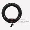 Professional Ring Light 45cm Video Lamp Selfie for Beauty Salon Tattoo Ring Lamp Yidoblo FD480 18inch Studio Light for Vlog Live – Bild 3