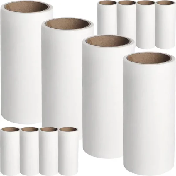 12 Pcs Tape Refills Travel Lint Roller Hair Sticker Pet Multi-function Remover Cleaning Accessories Area Rugs – Bild 7