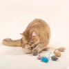 3Pcs New Plush Simulation Mouse Cat Toy Bite Resistance Plush Mouse Cat Scratch Interactive Mouse Toy Palying Toy For Cat Kitten – Bild 2