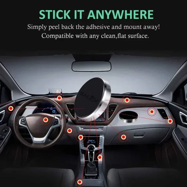 Magnetic Phone Car Holder Universal Magnetic Mount Bracket Stick on Car Dashboard Wall for iPhone Xiaomi Huawei Car Phone Holder – Bild 5