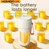 12 Blades Electric Portable Blender 350ML Juicer Fruit Mixers USB Rechargeable Smoothie Juicer Cup Squeezer Juice Maker – Bild 3